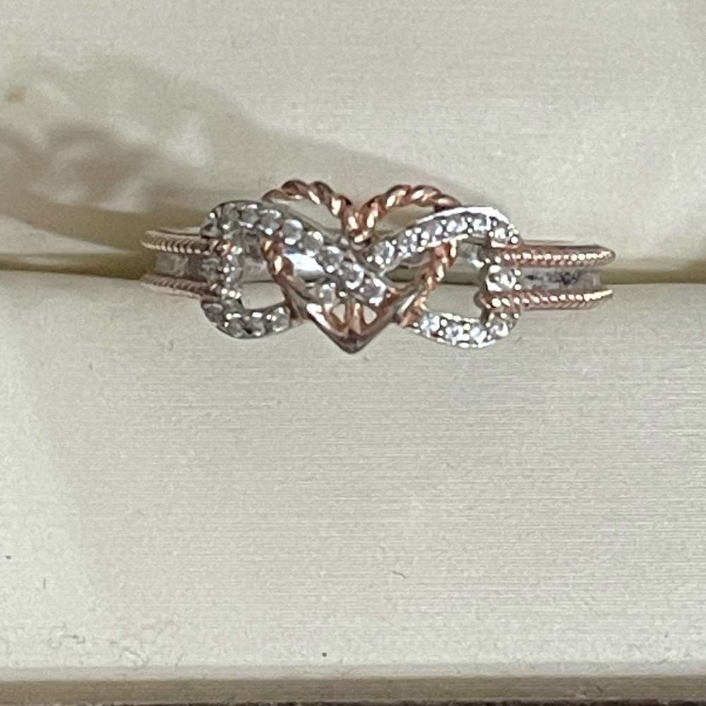 Anchor, Heart, Infinity Promise Ring